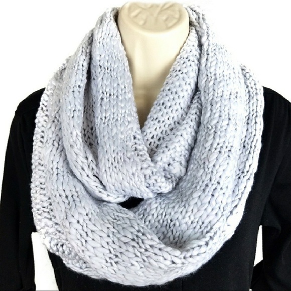 BCBGeneration Accessories - ❄2/$15 BCBGeneration Sparkly Gray Infinity Scarf